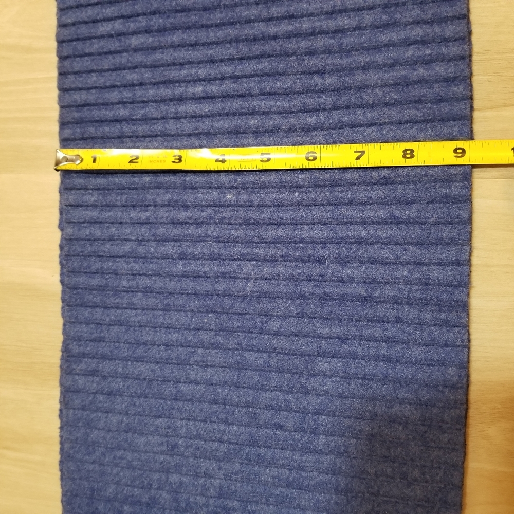 Coldwater Creek blue cozy scarf - Picture 4 of 4